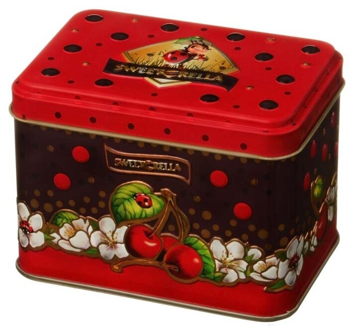 фото Подарочный Вишневый мармелад SWEETERELLA «Мармеладное сердце» 220гр. в жестяной банке