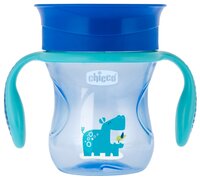 Поильник Chicco Perfect Cup, 266 мл голубой