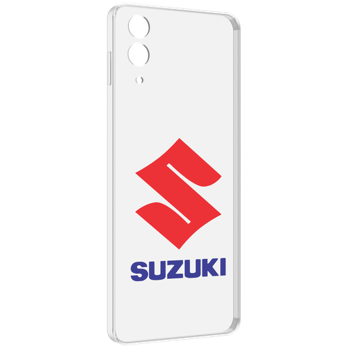 Чехол MyPads suzuki-сузуки-3 мужской для Samsung Galaxy Z Flip 4 (SM-F721) задняя-панель-накладка-бампер