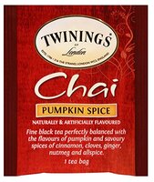 Чай черный Twinings Chai pumpkin spice в пакетиках, 20 шт.