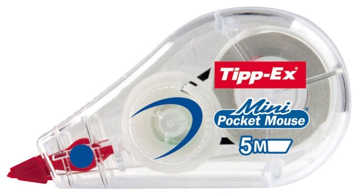 Tipp-Ex Набор корректирующих роллеров Mini Pocket Mouse 5 мм х 5 м, 10 шт