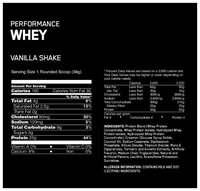 Протеин Optimum Nutrition Performance Whey (1900-1975 г) шоколадный коктейль