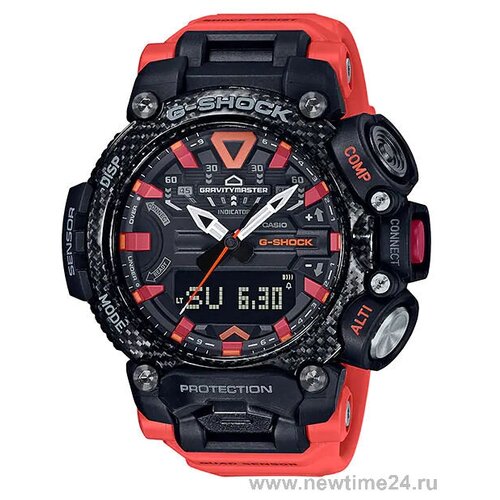 фото Японские спортивные наручные часы casio g-shock gr-b200-1a9 с хронографом