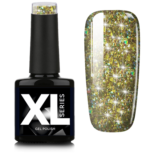 Гель лак XNAIL PROFESSIONAL Series XL с шиммером, для дизайна ногтей, 10 мл, № 21