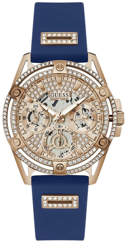 Наручные часы GUESS Sport GW0536L5, синий, розовый