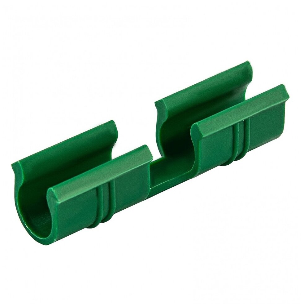 Универсальные зажимы для крепления к каркасу парника D 12 мм, 20 шт в упаковке, зеленые Palisad (64429) - фотография № 4