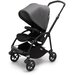 Коляска прогулочная Bugaboo Bee 6 шасси Black (Black/Black/Grey Melange)