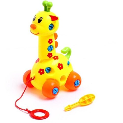 SUI Конструктор для малышей «Жираф», 24 детали