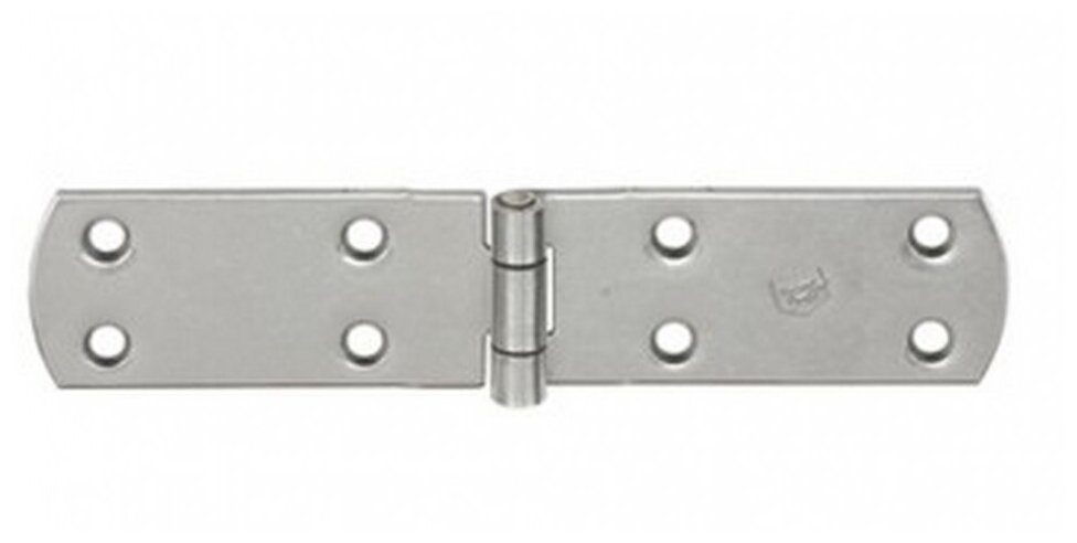 фото Французская широкая петля VORMANN закругленный край, 200х35х2 мм, нержавеющая сталь 010028200