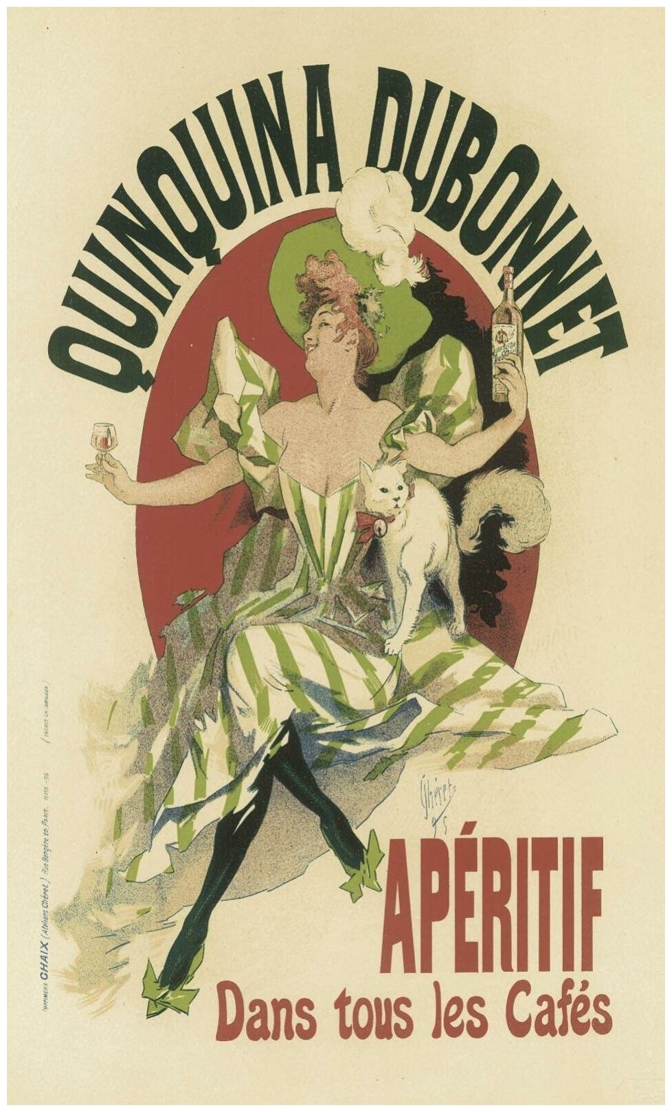 Рекламный плакат - Аперитив Quinquina Dubonnet