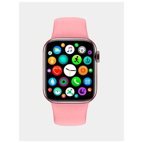 Умные смарт часы 8 сериярозового цвета 255000₽