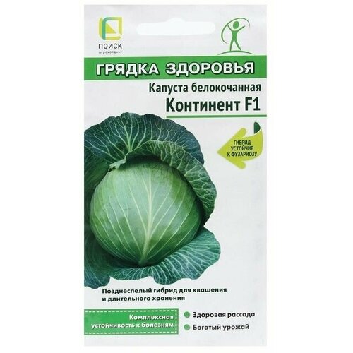 Семена семена русский огород капуста белокочанная казачок f1 0 25 г