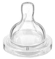 Соска Philips AVENT Classic+ силиконовая для густых жидкостей SCF636/27 6м+, 2 шт.