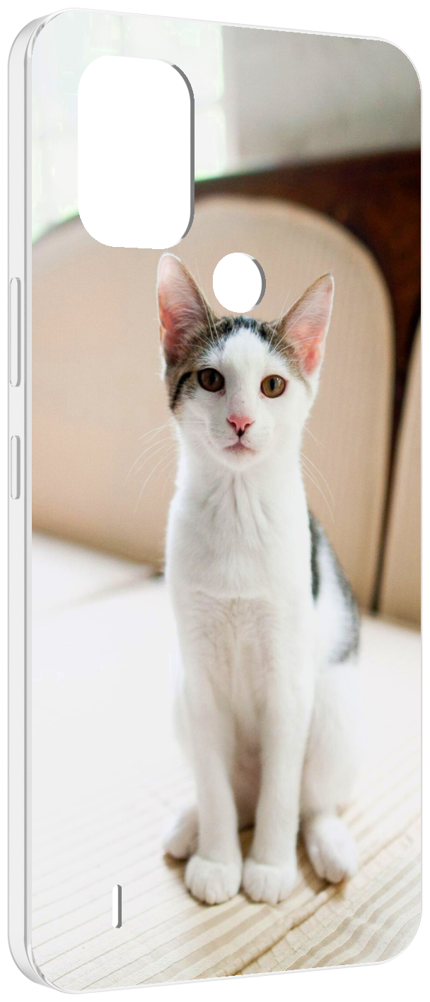 Чехол MyPads порода кошка эгейская для Nokia C31 задняя-панель-накладка-бампер