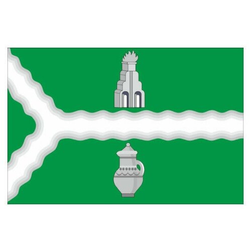 Флаг города Киров (Калужская область) 90х135 см