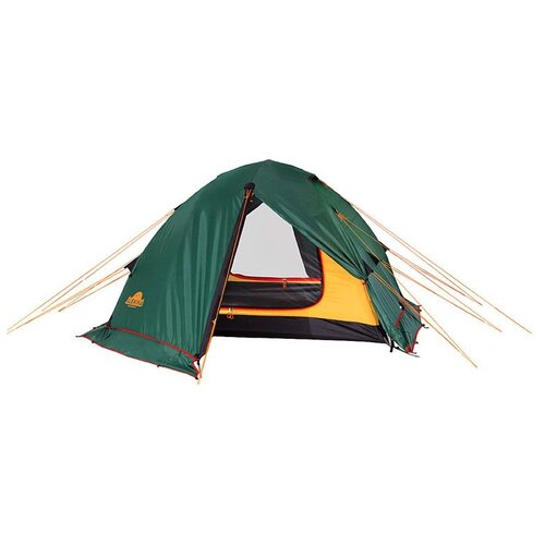 Палатка трекинговая четырёхместная Alexika Rondo 4 Plus Fib, зелeный