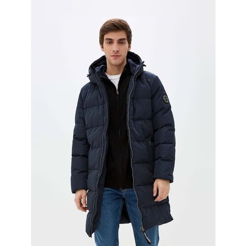 Куртка (Эко пух) BAON мужская, модель: B541524, цвет: DEEP NAVY, размер: XL