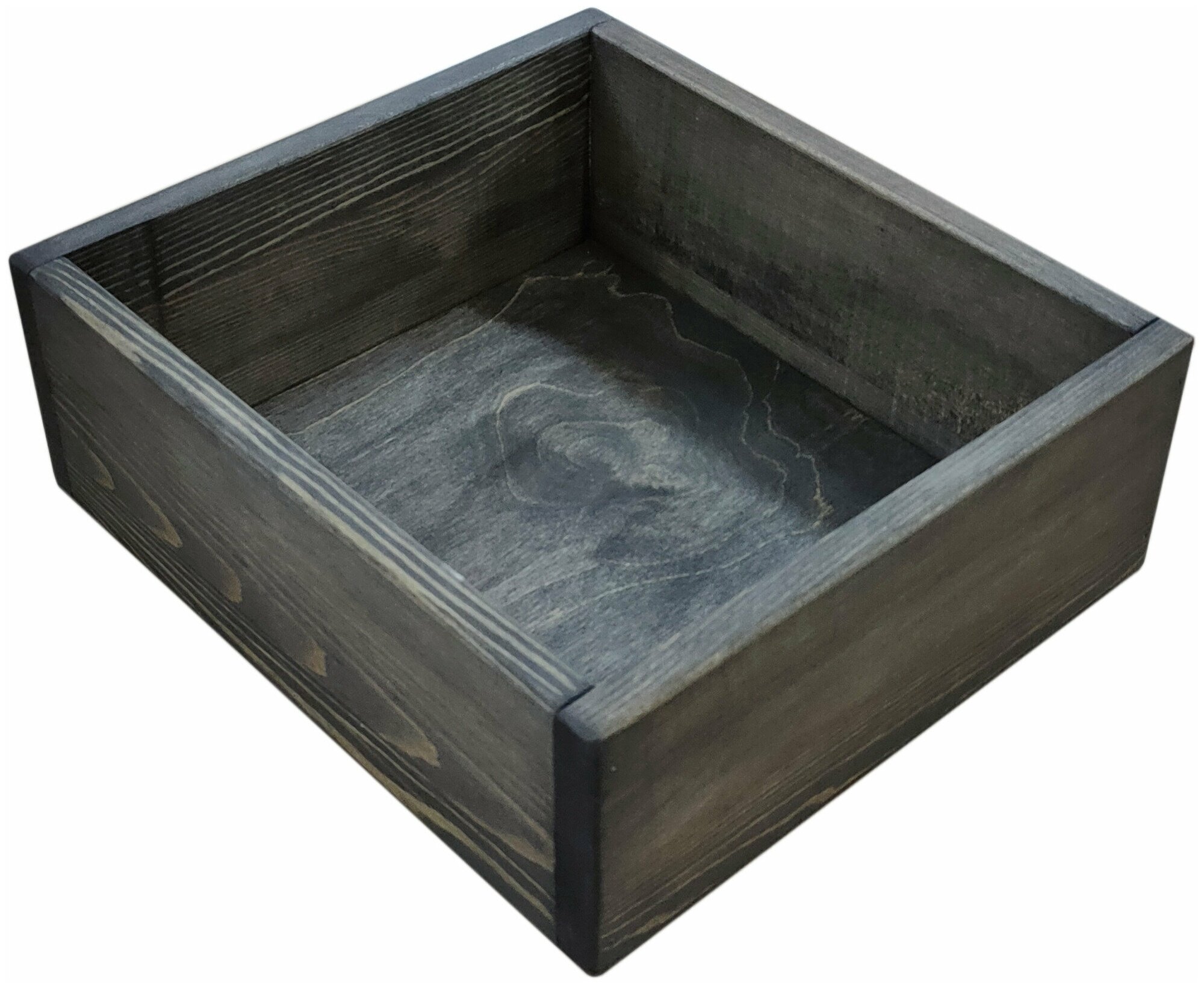 Деревянный ящик ZELwoodBOX, 36,5х30х10,4 см, венге - фотография № 3