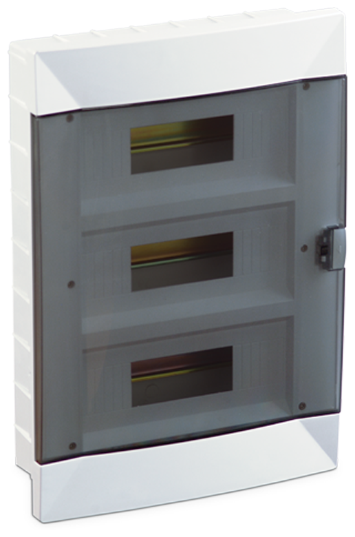 Бокс Makel щиток под 36 автоматов IP40 пластиковый электрический внешний настенный Макел, арт. 63136 - фотография № 2