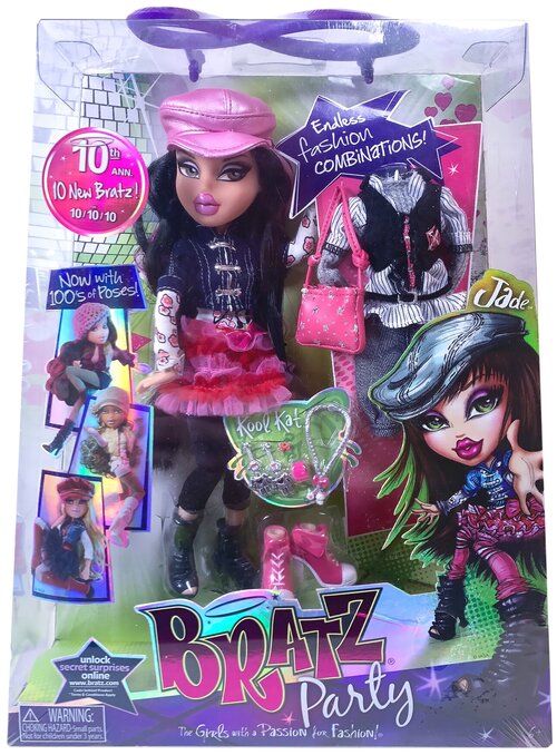 Кукла Братц Джейд из серии Вечеринка (серия 2) 2010 Bratz Party (2nd Edition) Jade