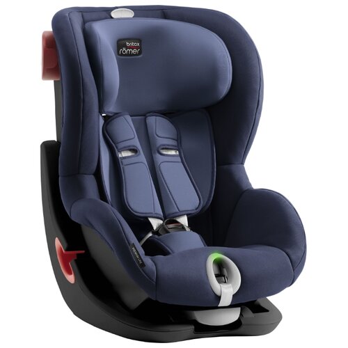 фото Автокресло группа 1 (9-18 кг) BRITAX ROMER King II LS, Moonlight Blue black series