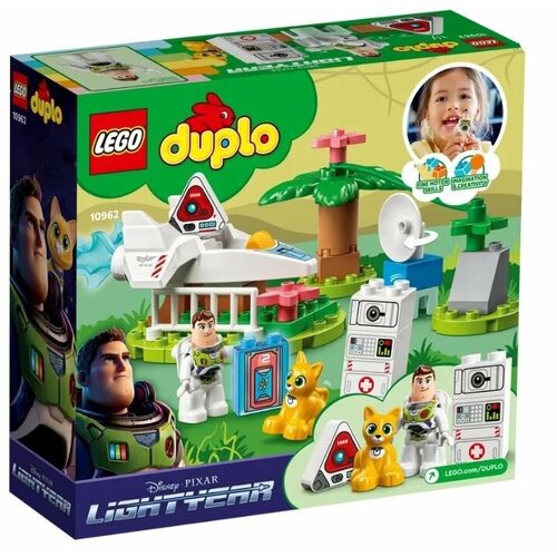 конструктор lego duplo планетарная миссия базза лайтера 10962 buzz lightyear s planetary mission Конструктор LEGO DUPLO Планетарная миссия