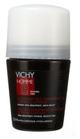 Антиперспирант ролик Vichy Homme Дезодорант против избыточного потоотделения 72ч 50 мл