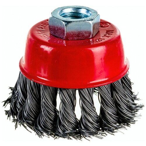 Щетка металлическая для УШМ 65ммМ14 крученая 145₽