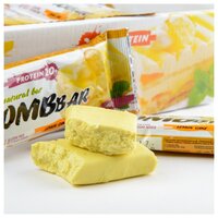 BombBar протеиновый батончик Natural Bar + Vitamin C (60 г)(20 шт.) овсяный с вишней