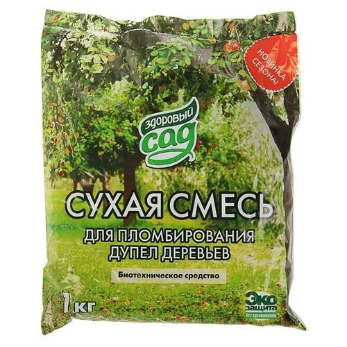 Сухая смесь для пломбирования дупел деревьев 