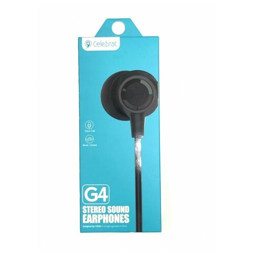 Наушники проводные Celebrat G4 с микрофоном 21500₽