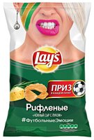 Чипсы Lay's картофельные Нежный сыр с луком рифленые, 150 г