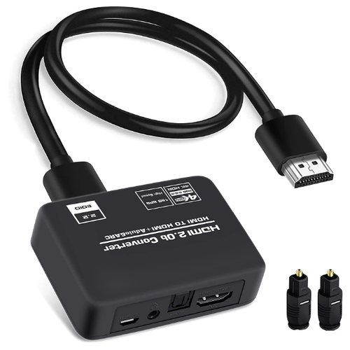 Конвертер-извлекатель звука HDMI-HDMI ARC 2.0b 4K HDR 5.1 SPDIF