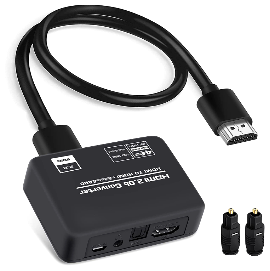 Конвертер-извлекатель звука HDMI-HDMI ARC 2.0b 4K HDR 5.1 SPDIF
