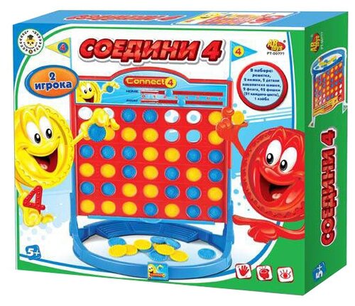 Настольная игра ABtoys Соедини 4 PT-00777