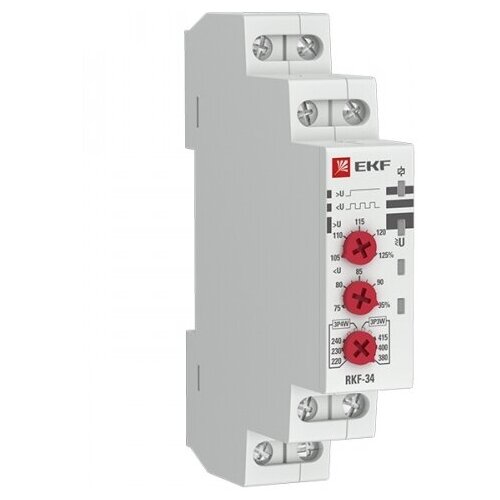 EKF PROxima Реле контроля фаз RKF-34 rkf-34 (7 шт.)