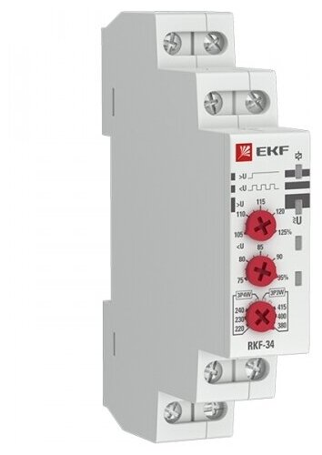 EKF PROxima Реле контроля фаз RKF-34