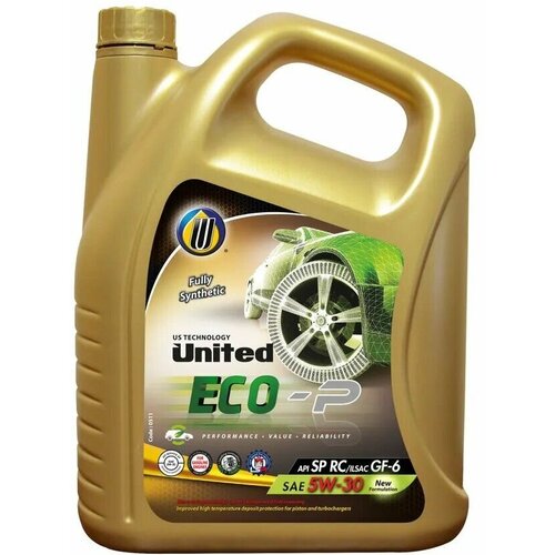 Моторное масло United Eco-P 5W-30 SP/GF-6 4л