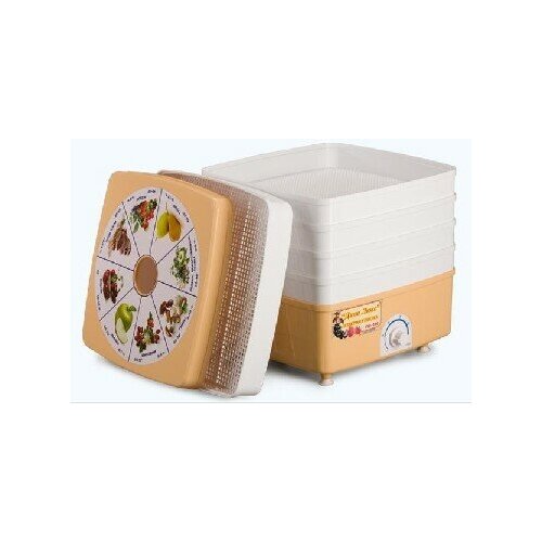 Сушилка ротор дива СШ-010-02 Люкс 5 поддонов 520 Вт белыйбежевый 461400₽