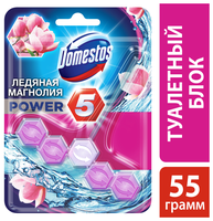 Domestos блок для унитаза Power 5 Ледяная магнолия 0.06 кг 1 шт.