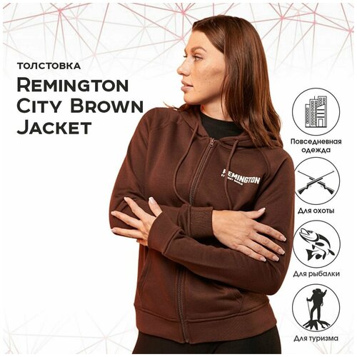 Толстовка Remington City Brown Jacket р. L