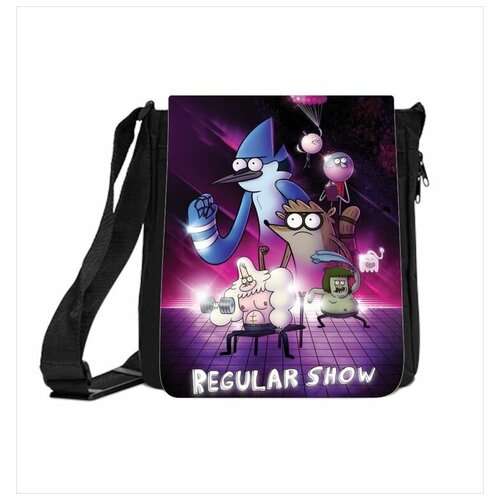 Сумка Regular Show, Обычный мультик №5, 21-18 см