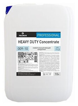 009-10 Pro-Brite Heavy Duty Concentrate, многофункциональный моющий концентрат, 10л. 009-10