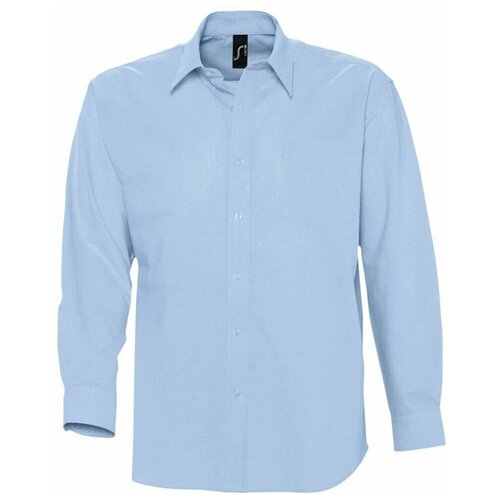 Рубашка Sol's, размер 52, голубой
