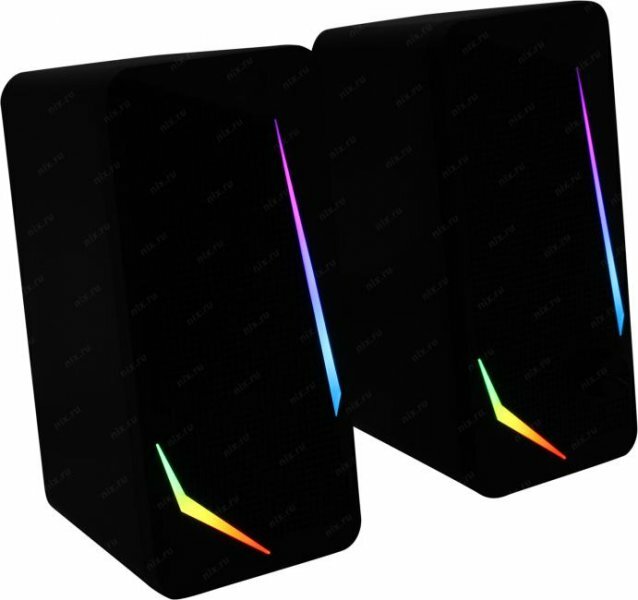 Акустические колонки Redragon GS510 Waltz, питание от USB, RGB-подсветка, 2x3W — фото 1