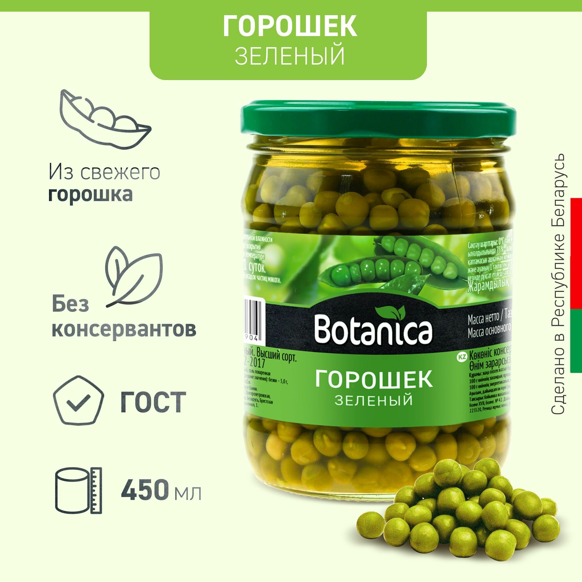 Горошек зеленый...