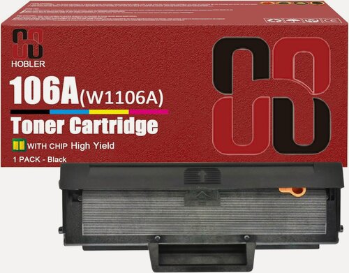 Изображение товара Картридж увеличенной емкости HP W1106A XXL(5 000 стр.) для HP Laser 107a, 107r, 107w, 135a, 135r, 135w, 137fnw