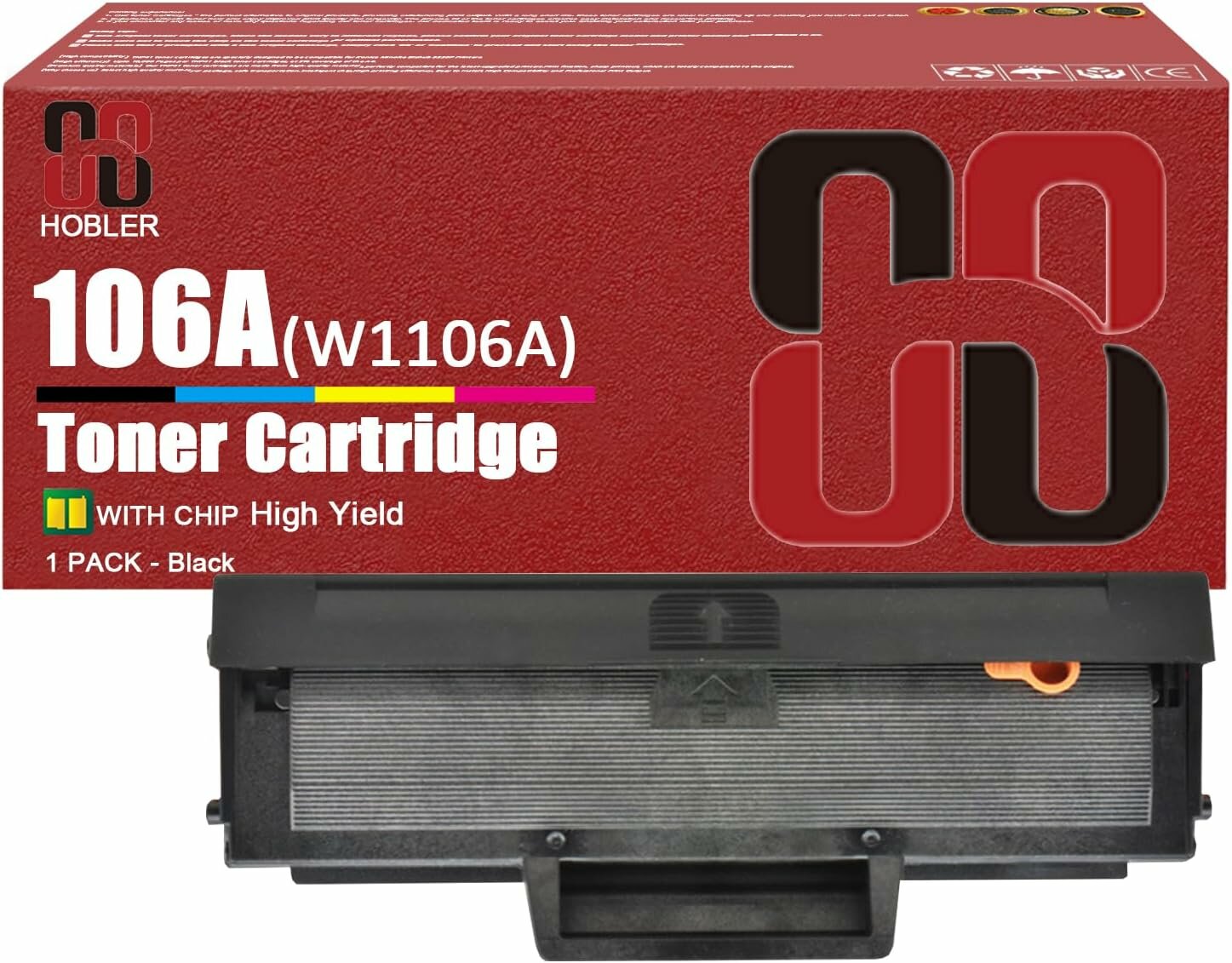 Картридж увеличенной емкости HP W1106A XXL(5 000 стр.) для HP Laser 107a, 107r, 107w, 135a, 135r, 135w, 137fnw