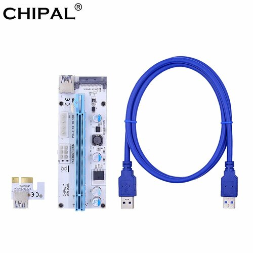 CHIPAL PCI-E Riser Card 100 см для видеокарты, 1 м
