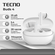 Беспроводные наушники TWS TECNO Buds 4, White